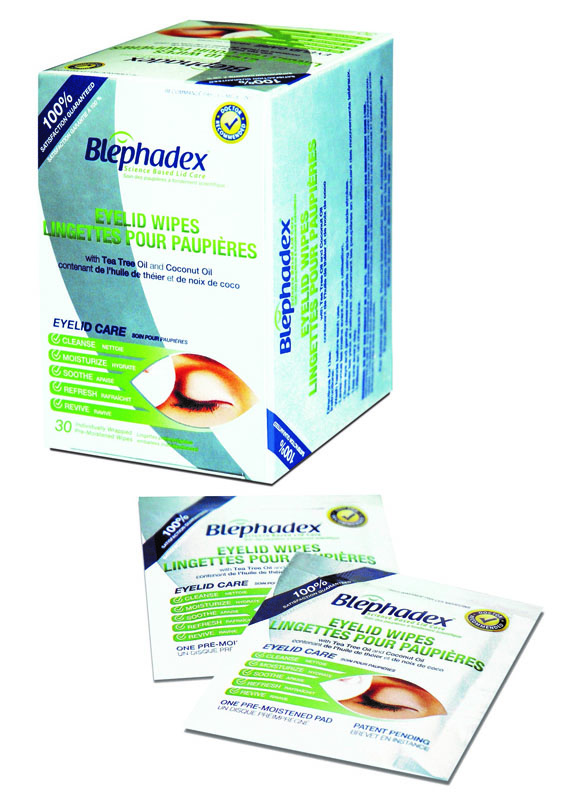 Blephadex Eyelid Wipes product image
